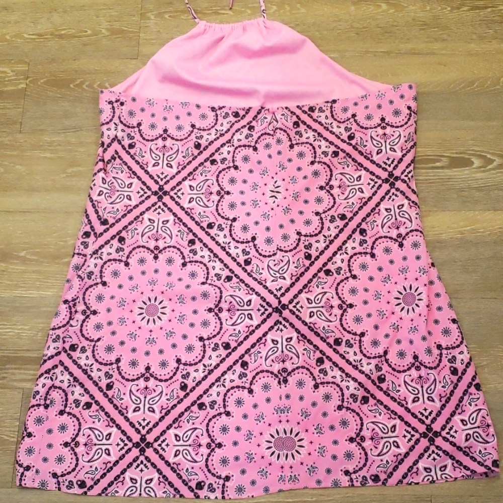 3X Sugar Thrillz Pink 🐄 Cow Girl Dress - Picture 5 of 5